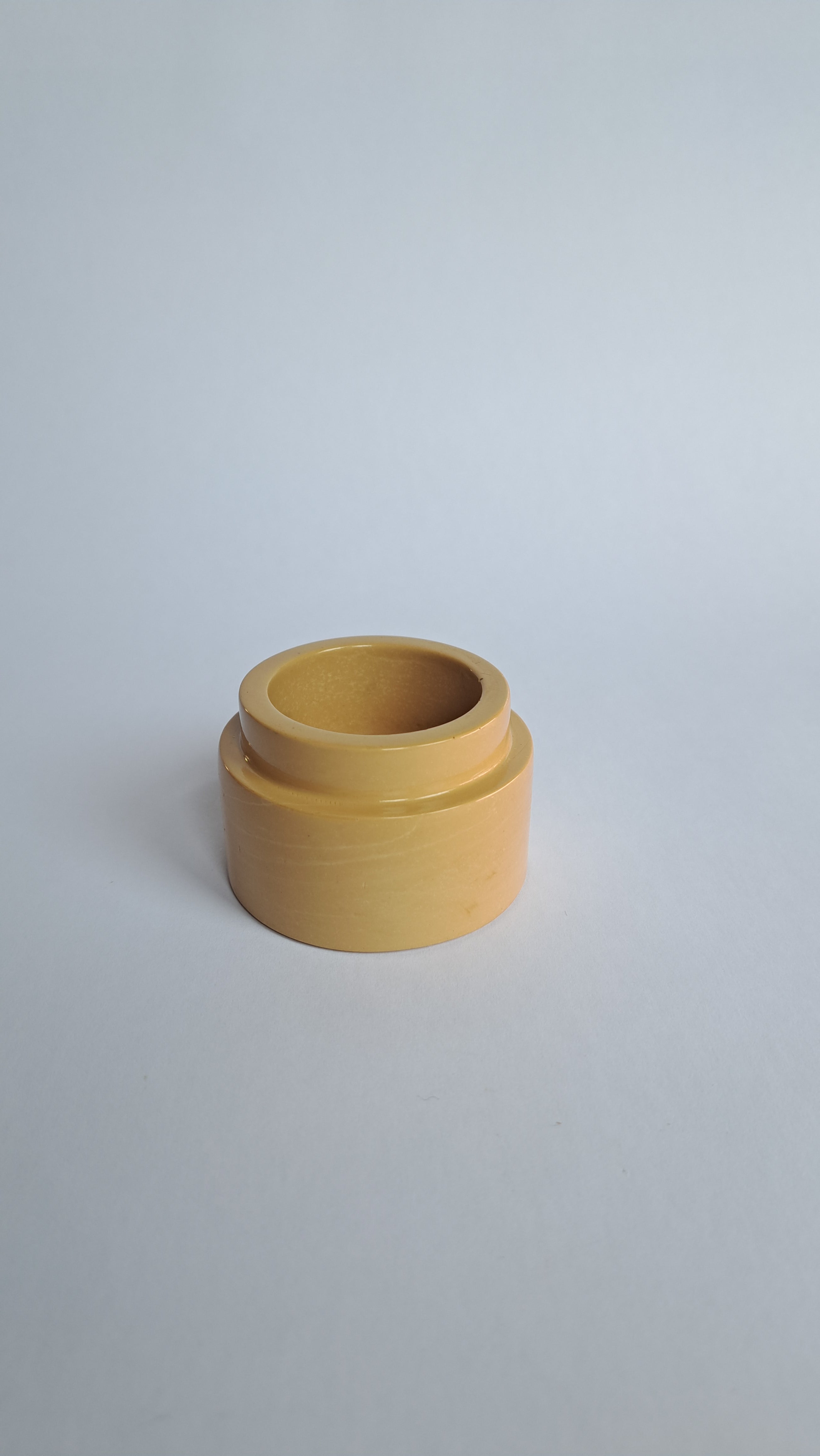 Candle holder ocher
