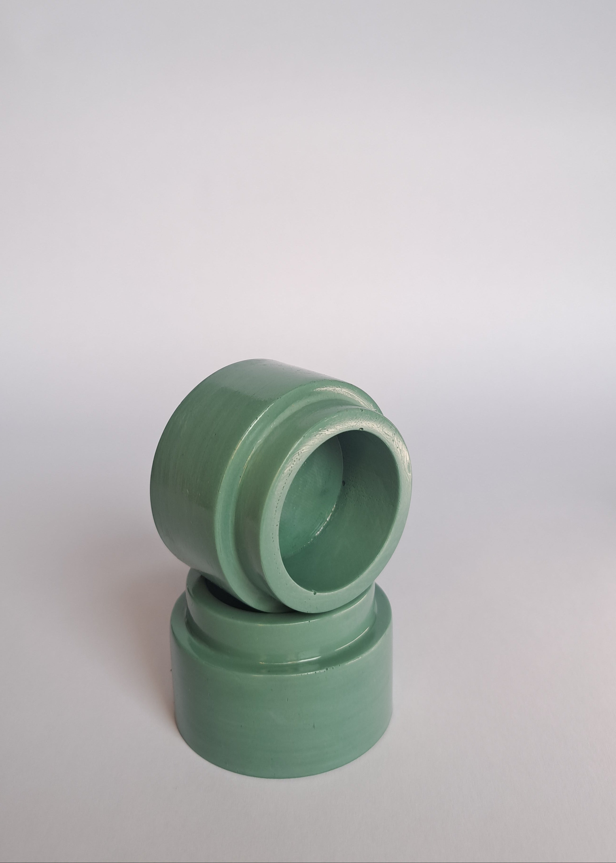 Kaarshouder smaragd groen