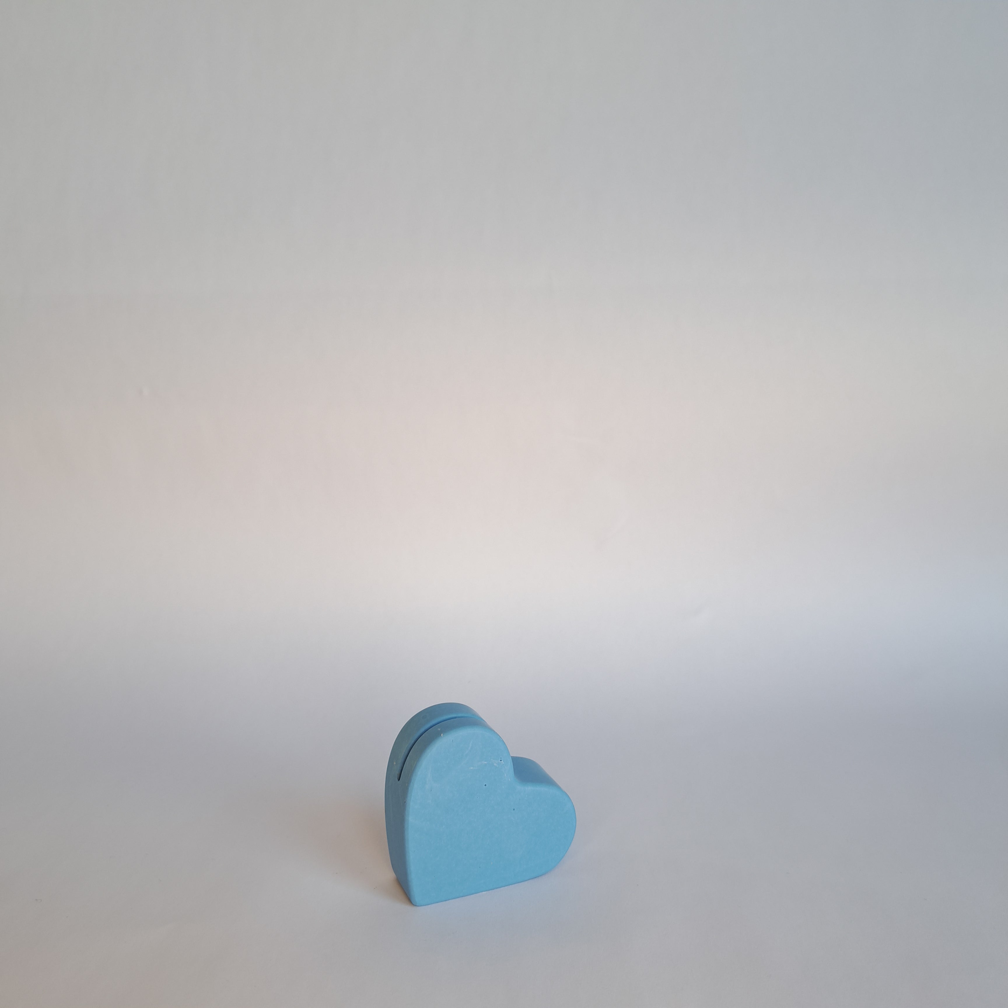 Kaarthouder hartje blauw