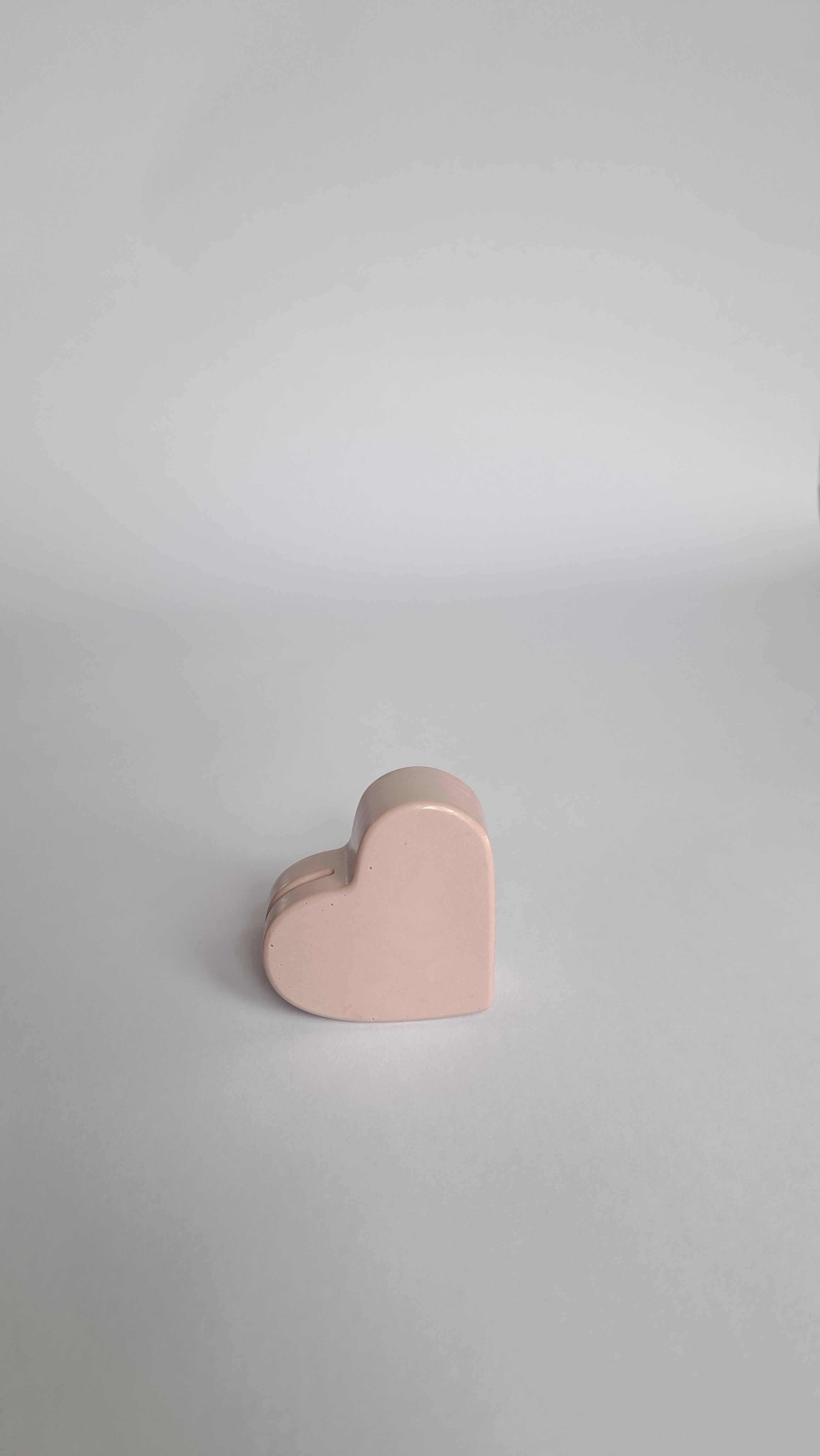 Kaarthouder hartje nude