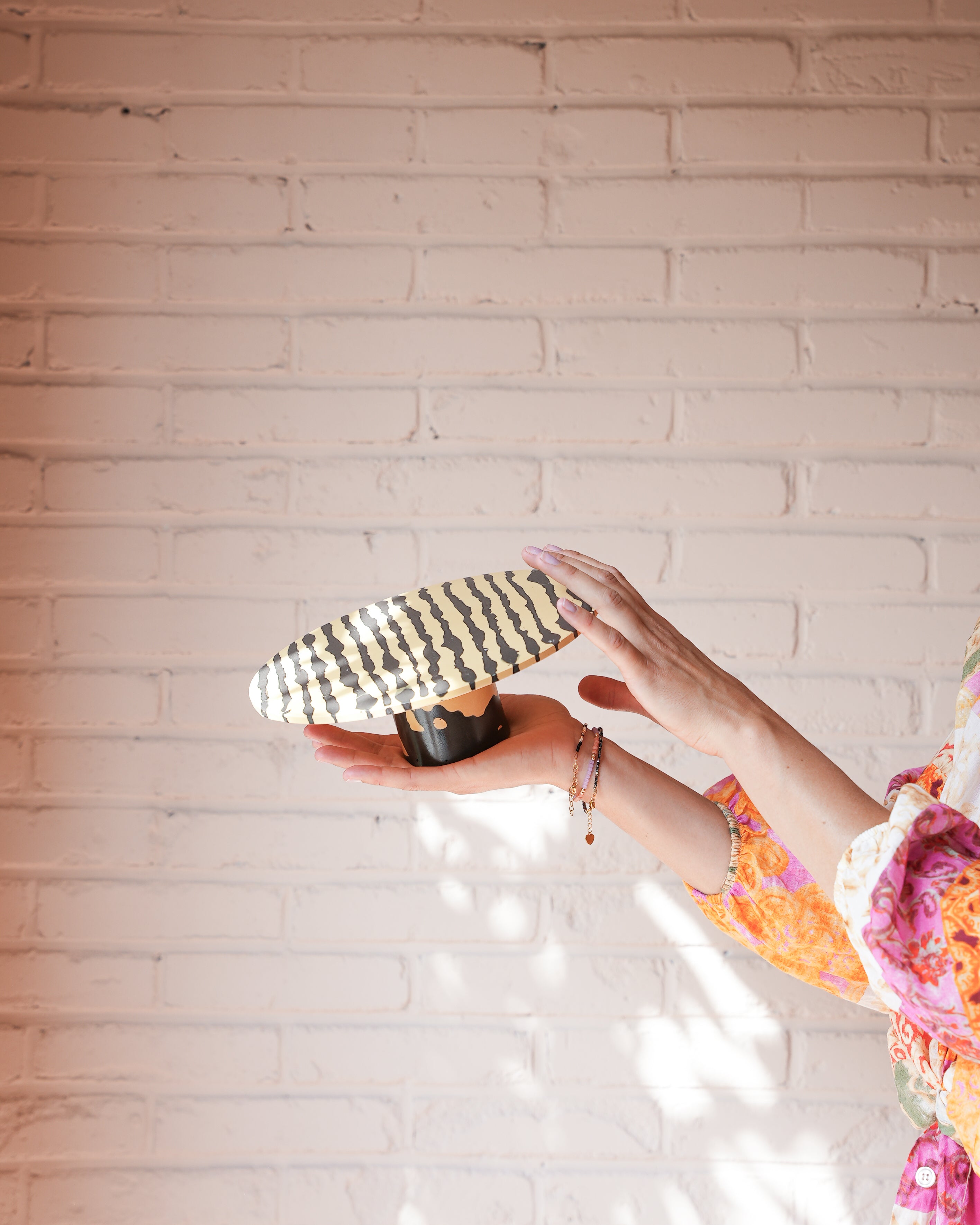 Taartplateau met dessin