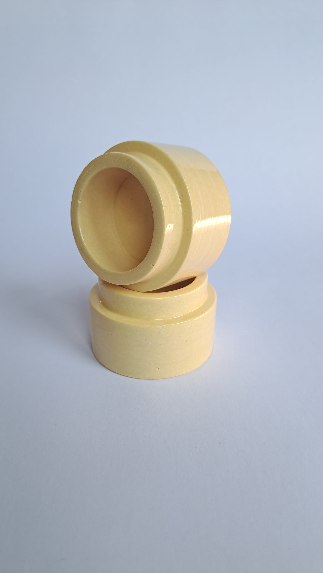 Kaarshouder Butter yellow