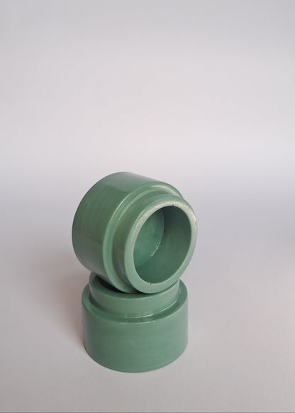 Kaarshouder smaragd groen