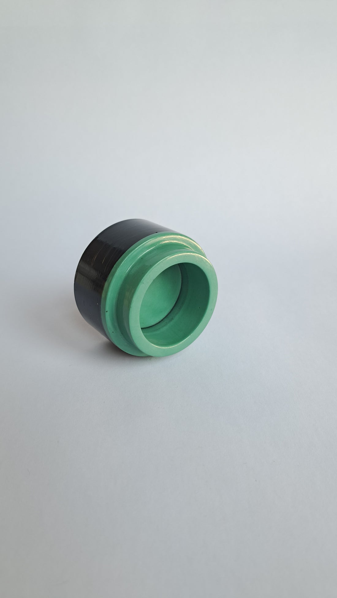 Kaarshouder duo forest green / zwart