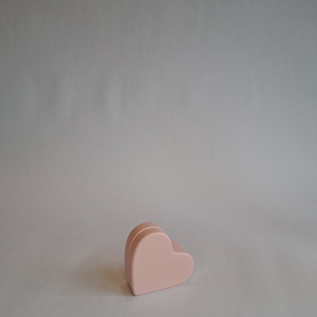 Card holder heart pink