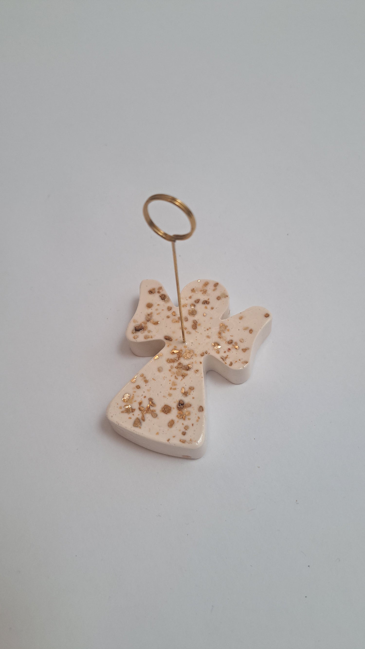 Kerstkaarthouder wit