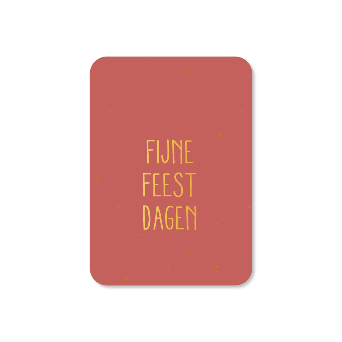 mini kaartje KERST 2025 &