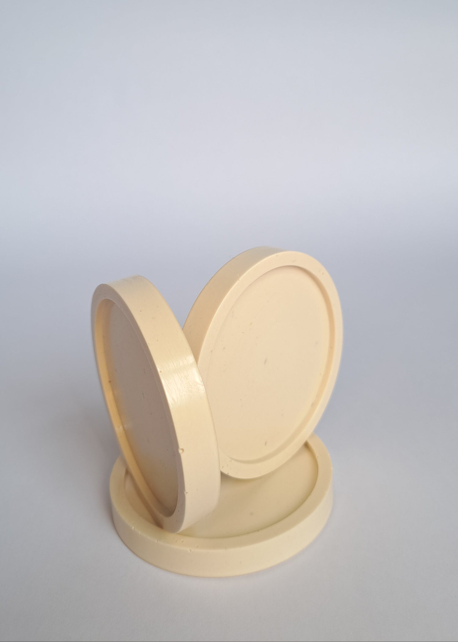 Onderzetter zacht geel