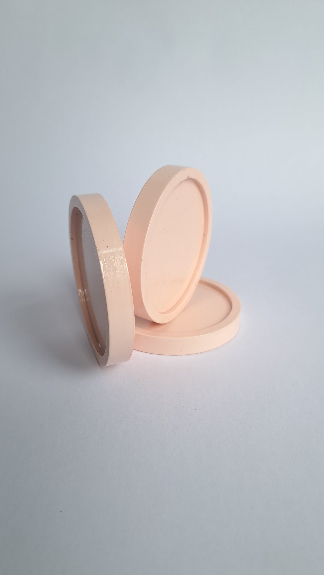 Onderzetter peach/roze