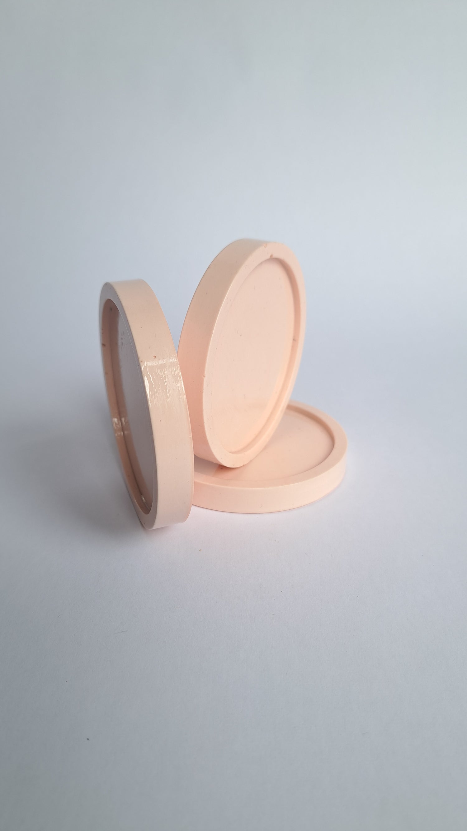 Onderzetter peach/roze
