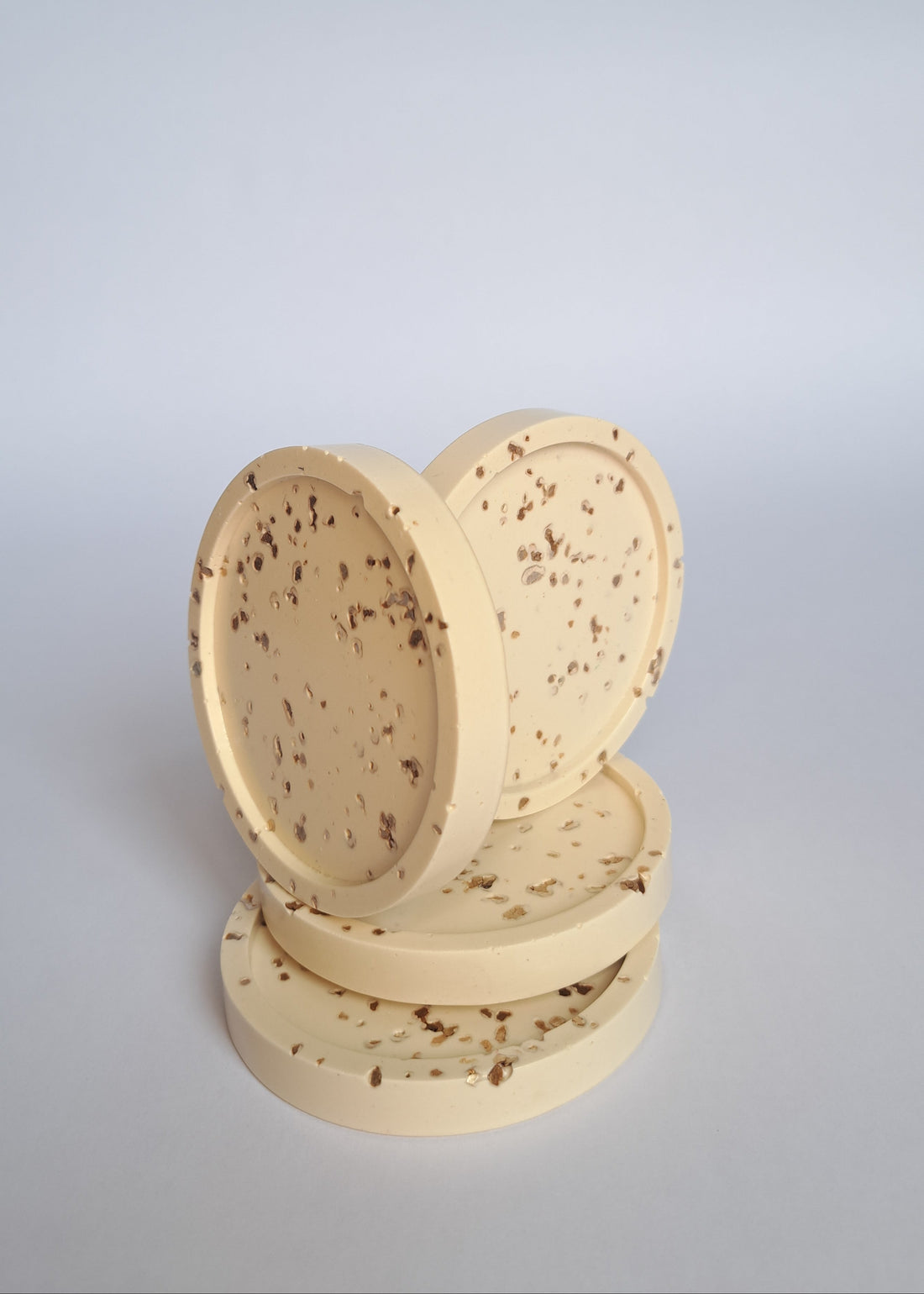 onderzetter zacht geel / goud