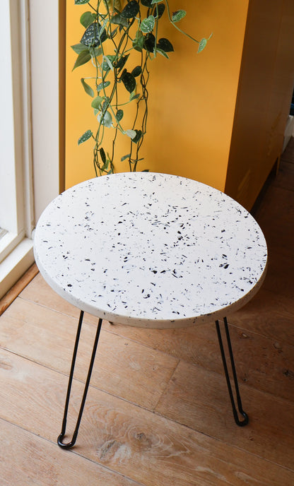 Bijzettafel terrazzo