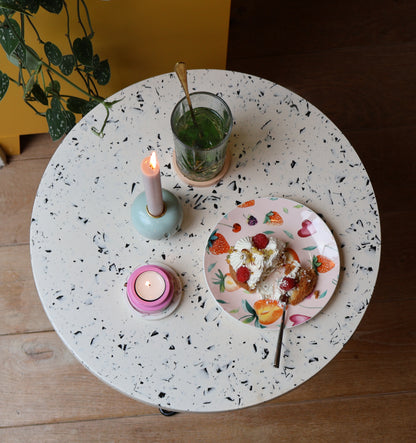 Bijzettafel terrazzo