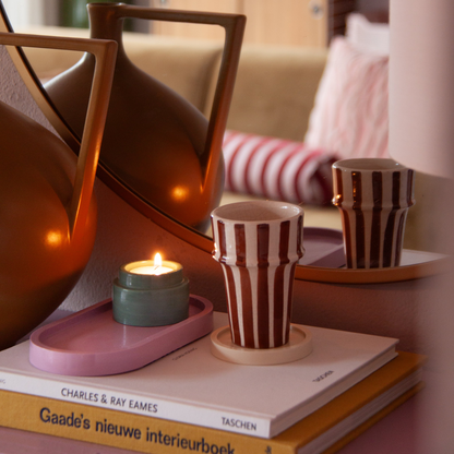 Kaarshouder smaragd groen