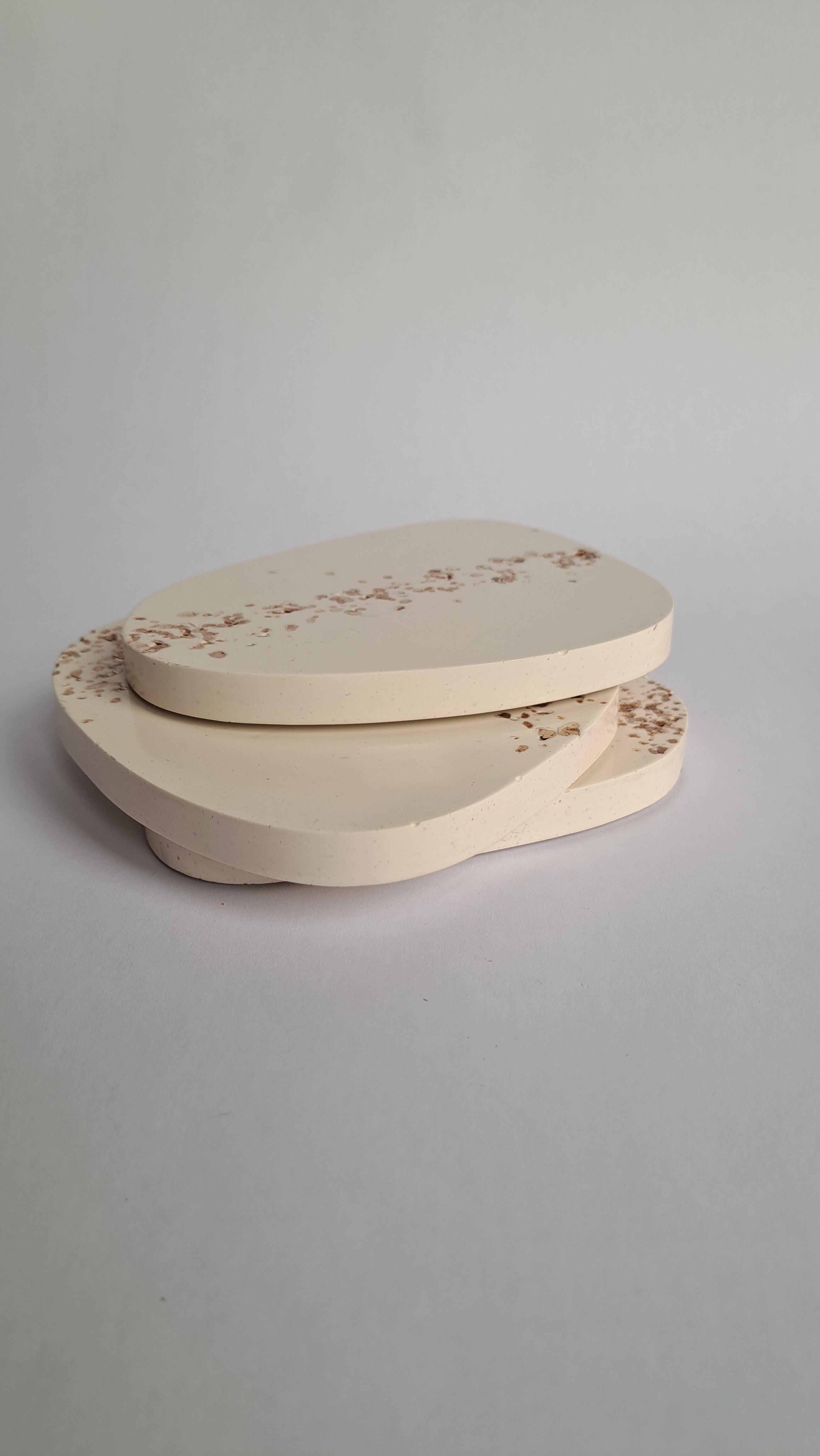 Tray stone wit/goud