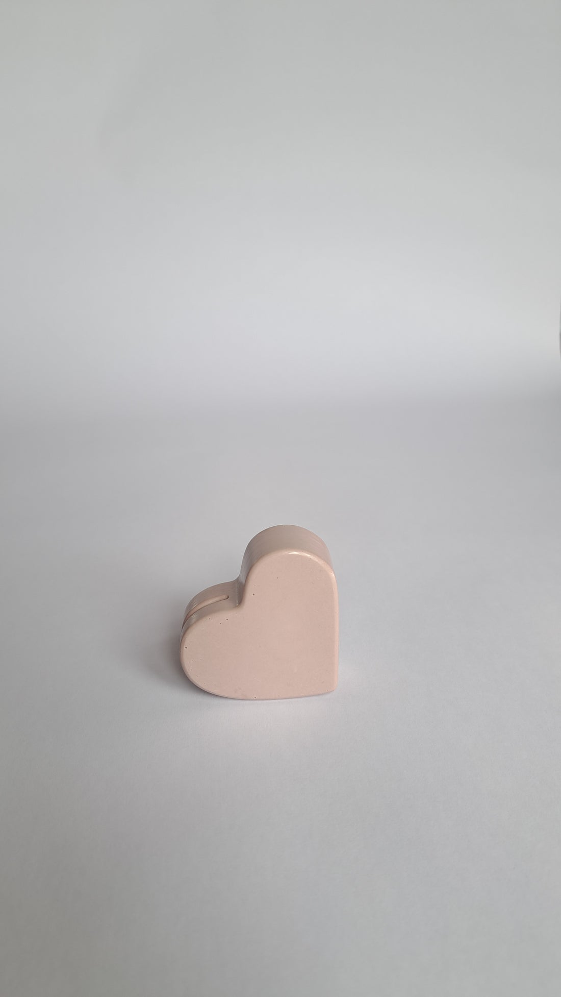 Kaarthouder hartje nude
