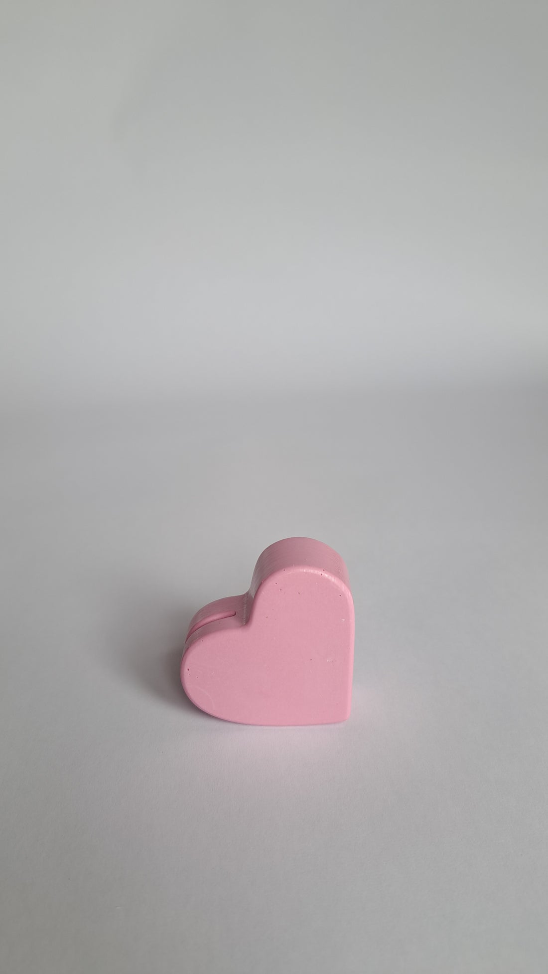kaarthouder hartje magenta