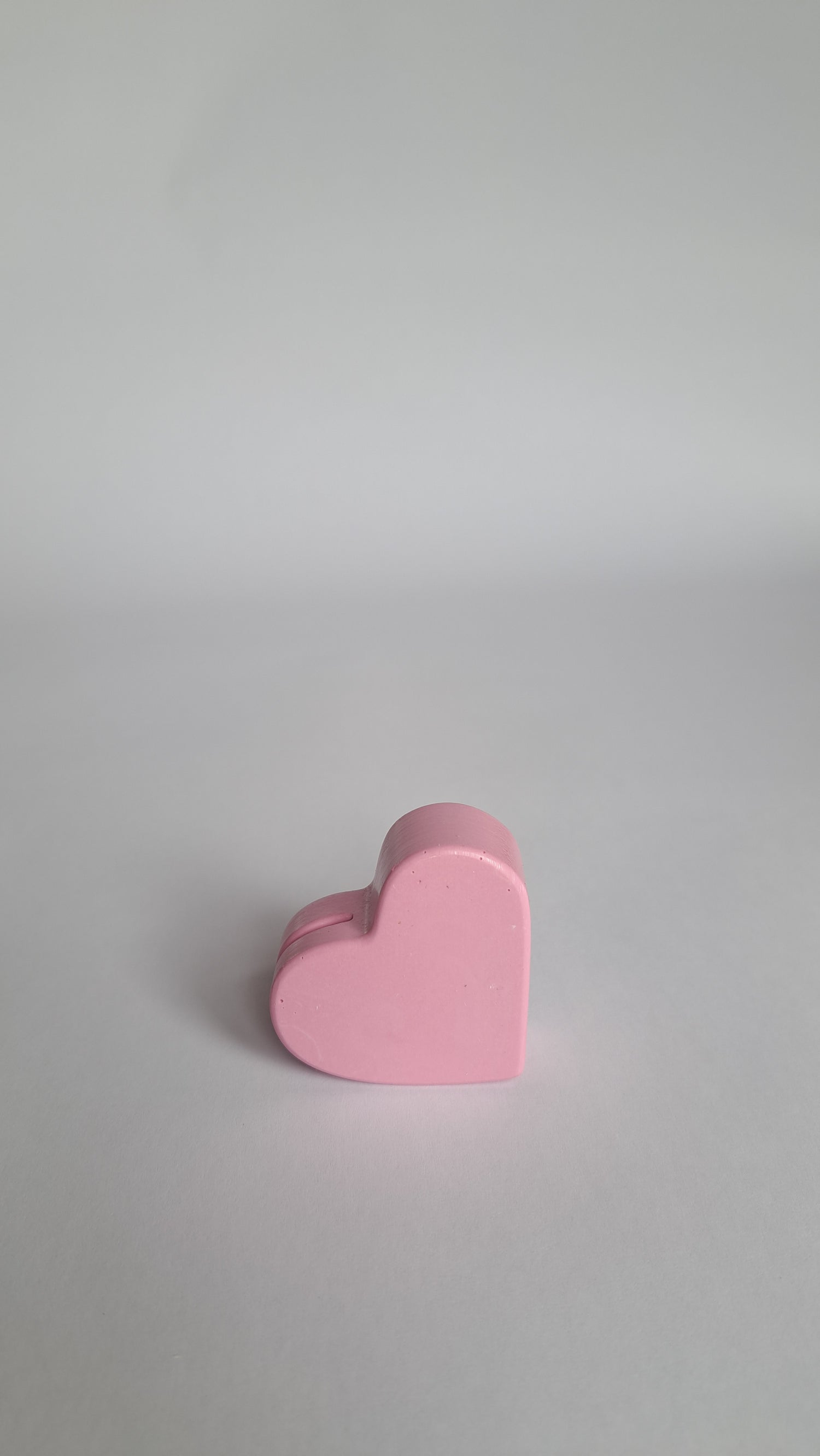 card holder heart warm pink