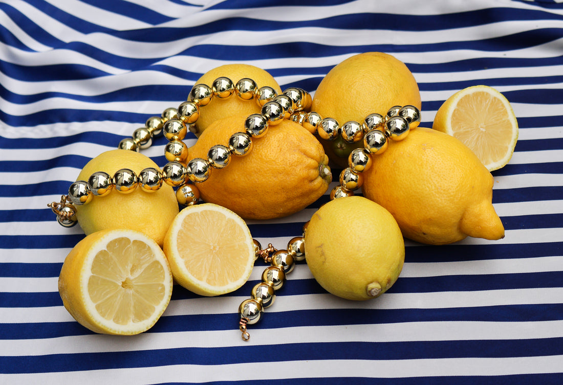 Something gold, something bold. Gouden statement ketting