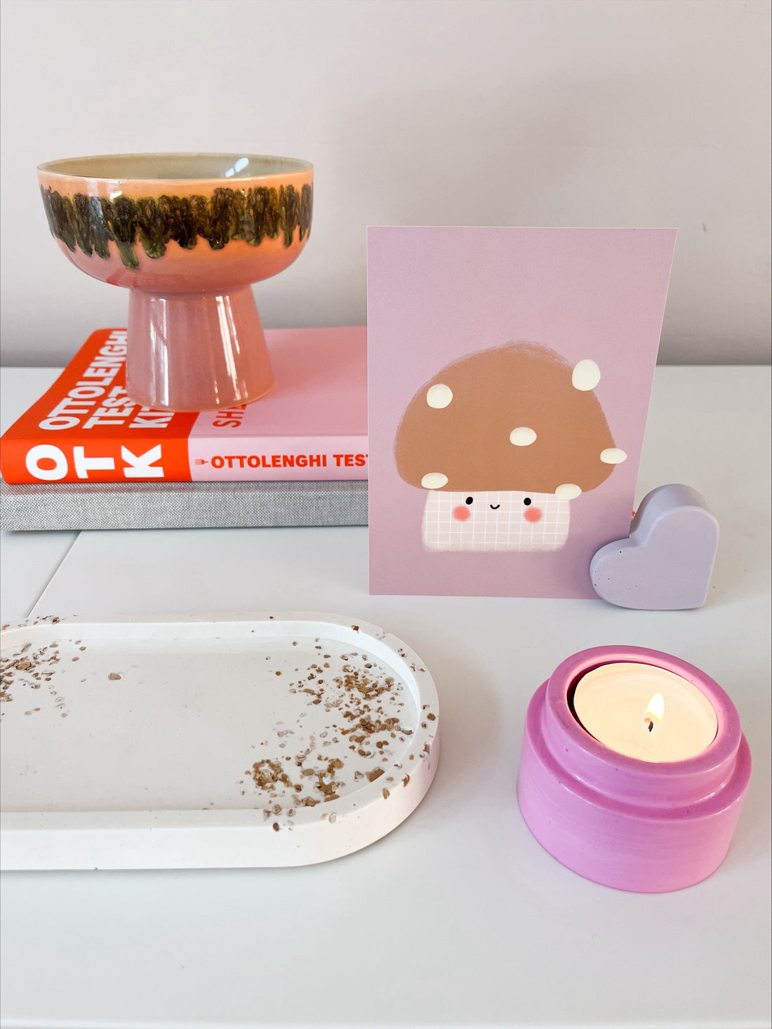 Tray wit met goud