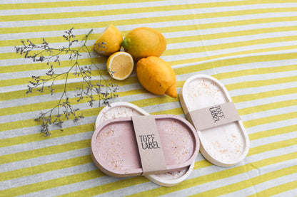 Mauve decoratieve tray